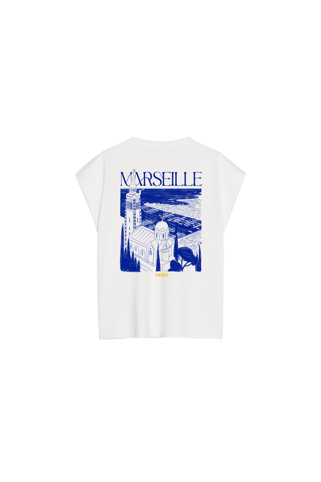 T-SHIRT MARSEILLE II WT - WHITE - TEESHIRT