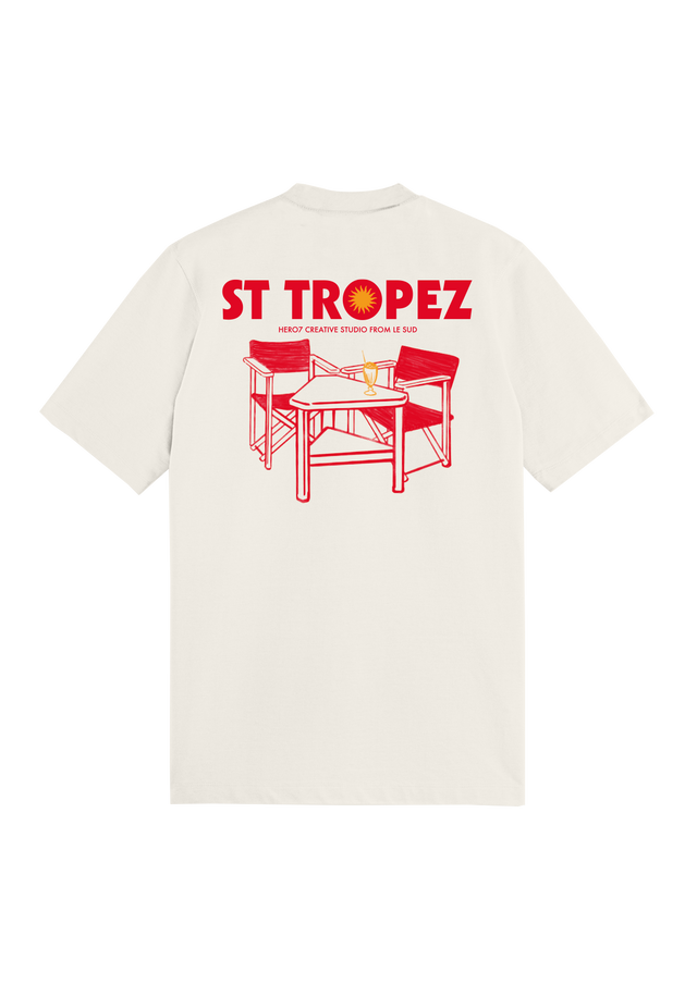 T-SHIRT SENEQUIER - OFF WHITE - TEESHIRT