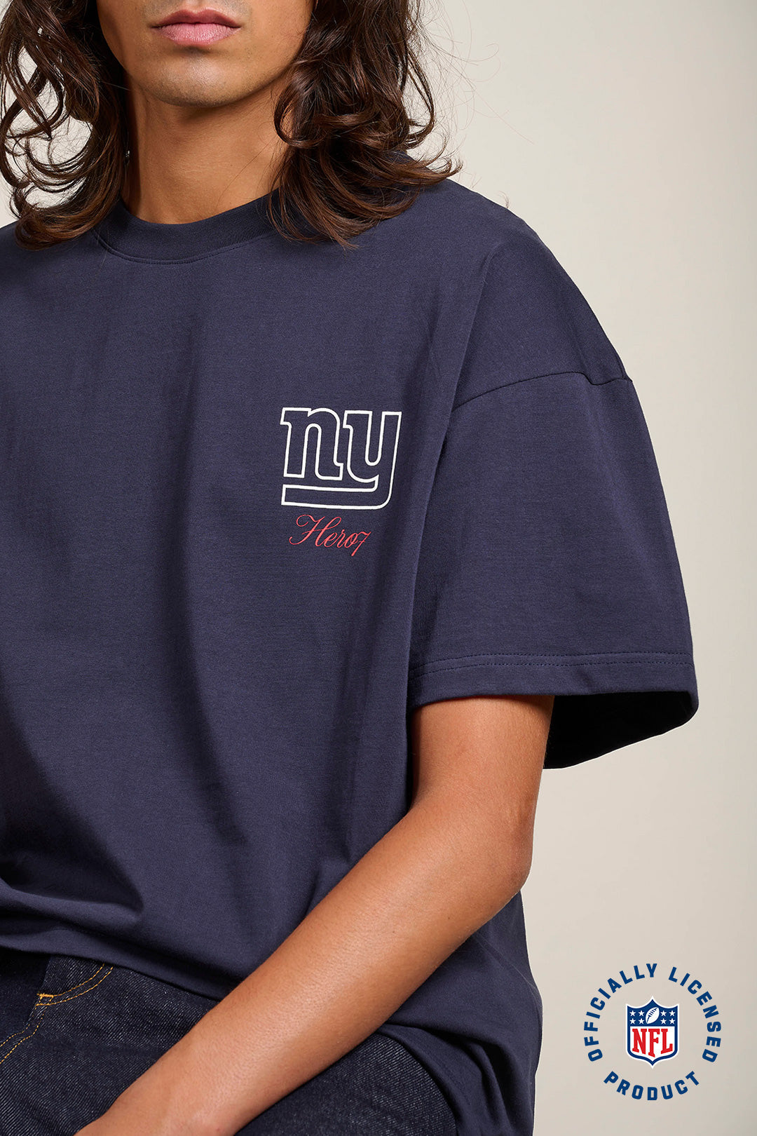 T-SHIRT NY GIANTS - NAVY - TEESHIRT