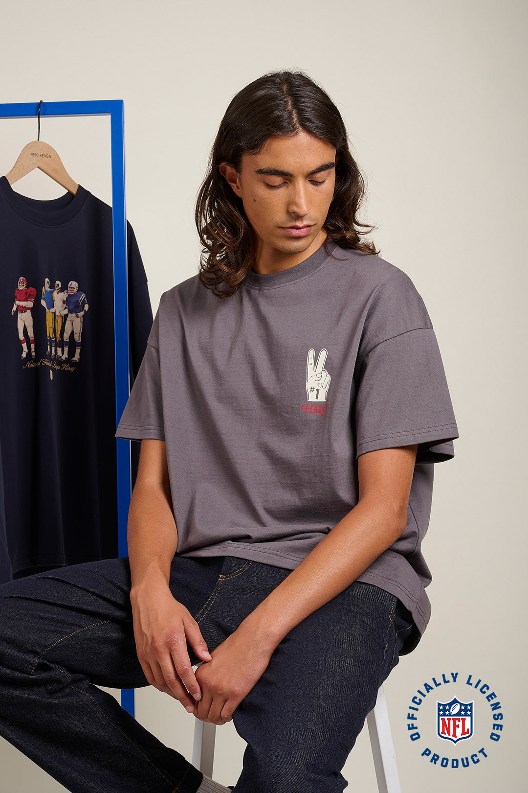 T-SHIRT RAIDERS - ANTRACITE - TEESHIRT