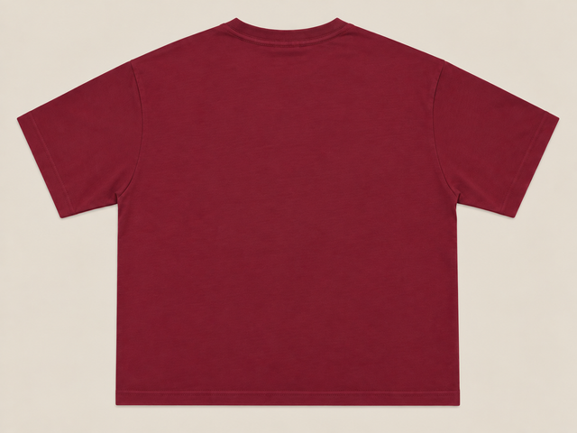 T-SHIRT HERO CLUB W - BURGUNDY