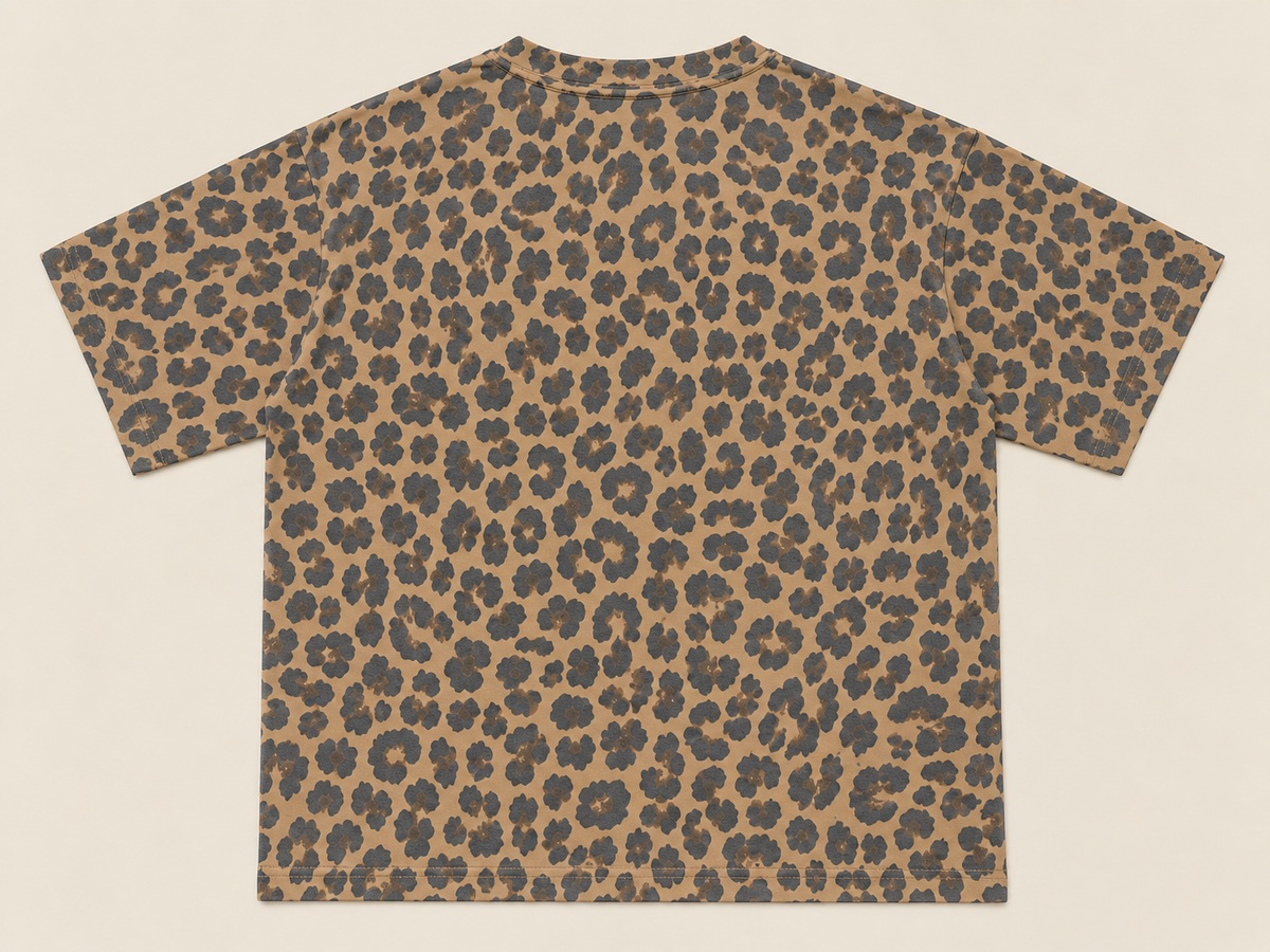 T-SHIRT HERO CLUB W - LEOPARD
