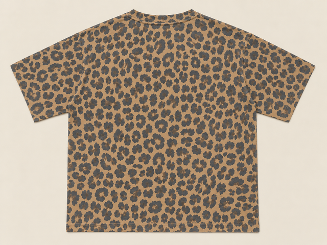 T-SHIRT HERO CLUB W - LEOPARD