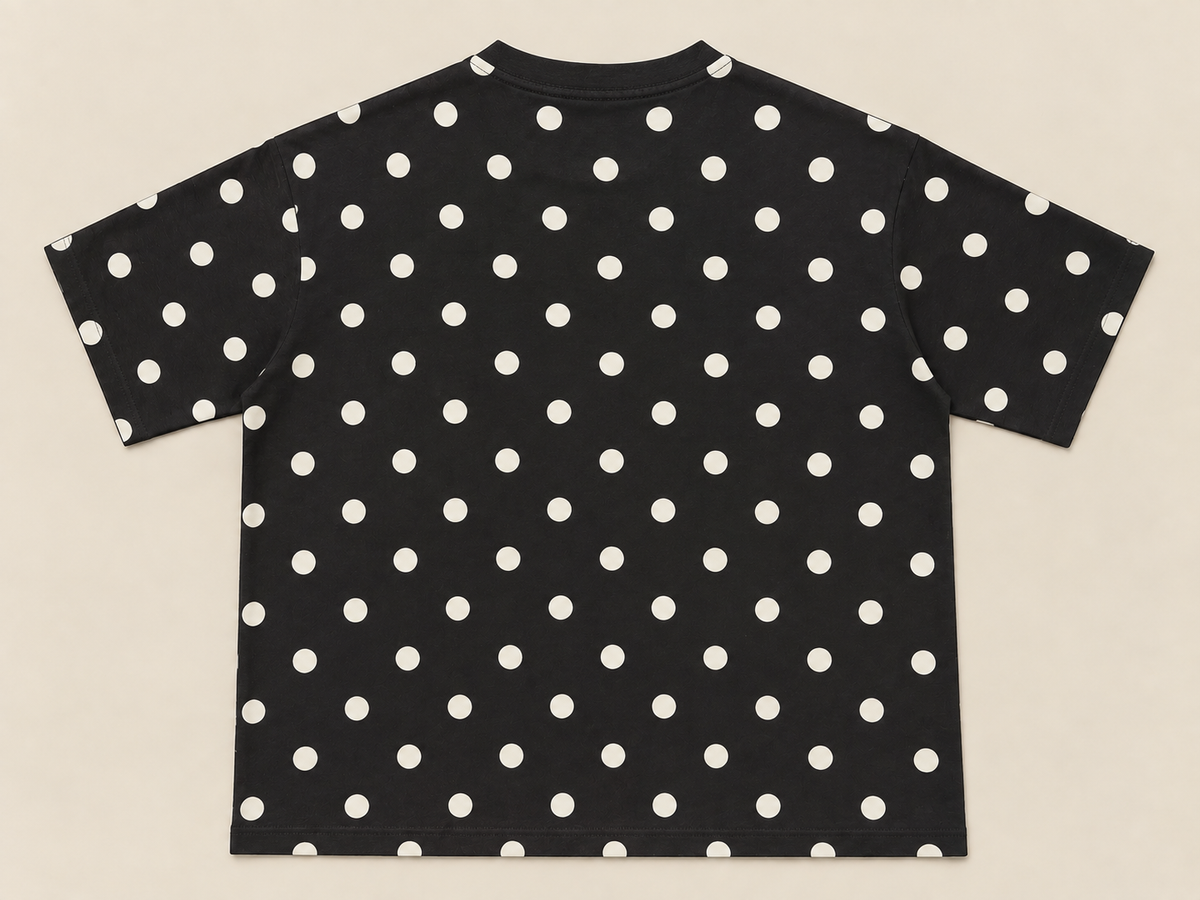 T-SHIRT HERO CLUB W - NAVY DOT