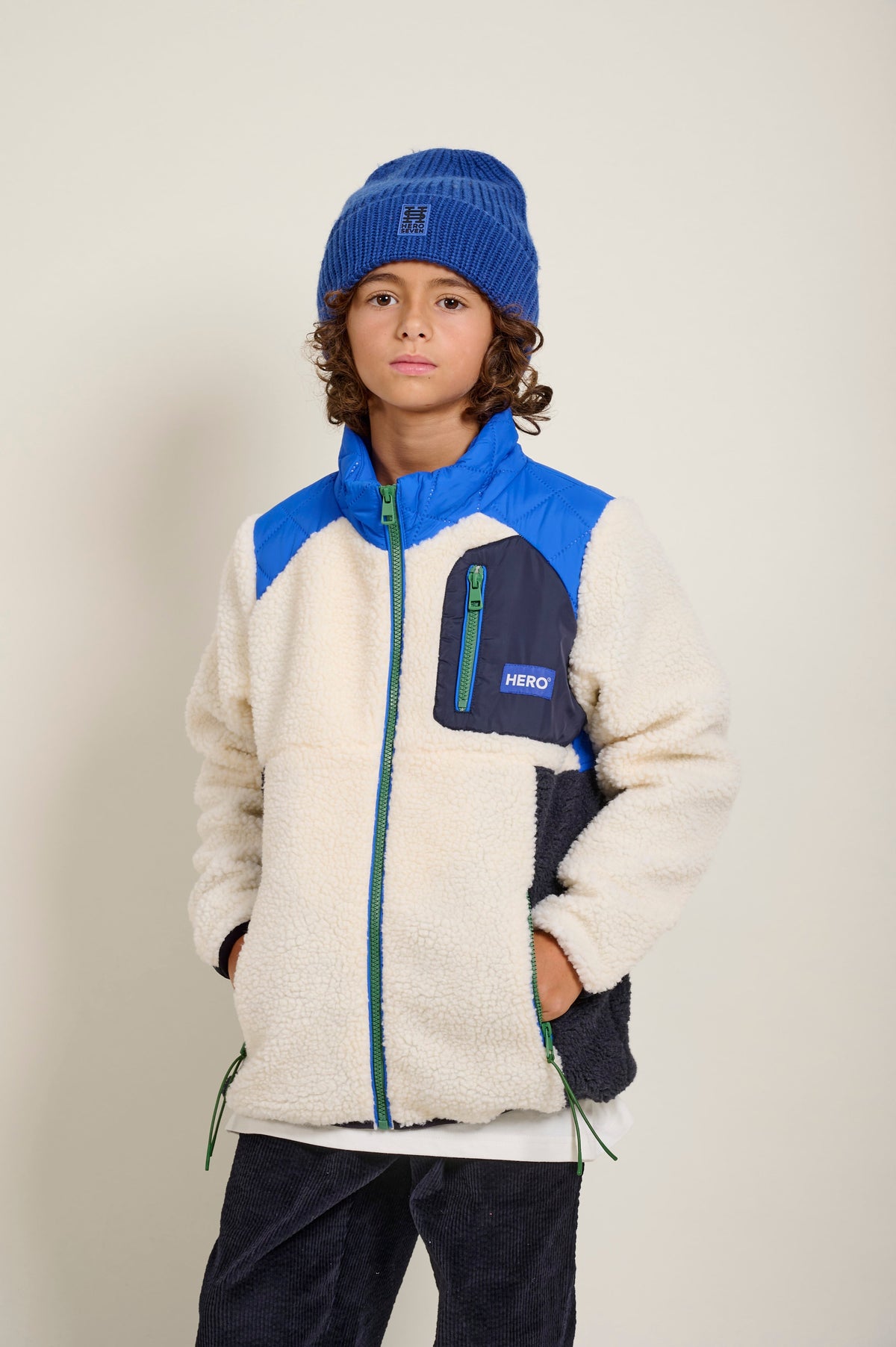 VESTE BENSON KID - OFF WHITE - JKTS