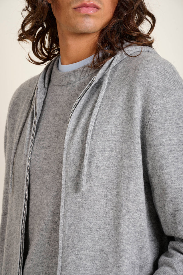 VESTE AUDRAN ZIPOVER - GREY MELANGE - PUL