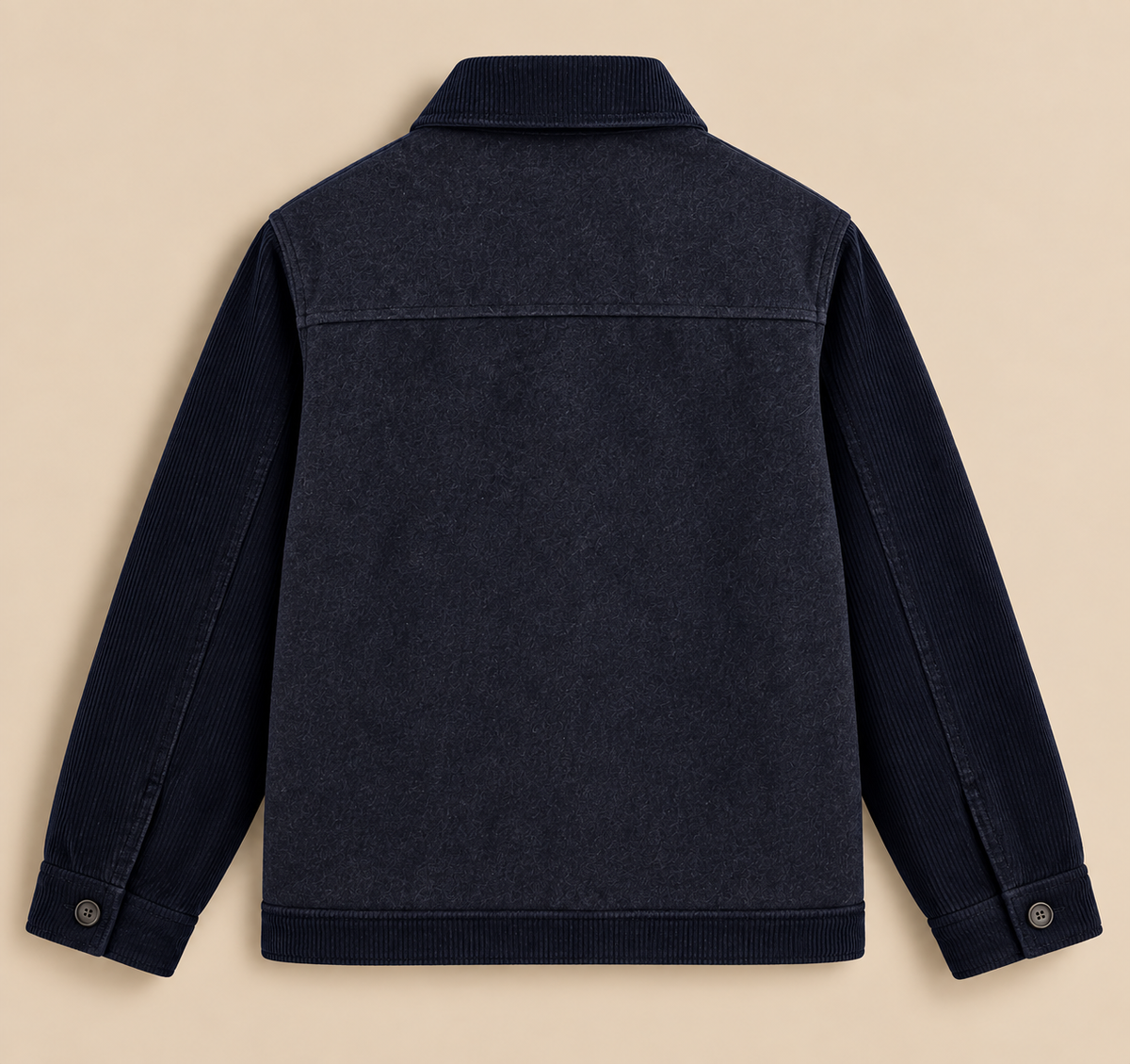 VESTE CESAR WOOL - NAVY