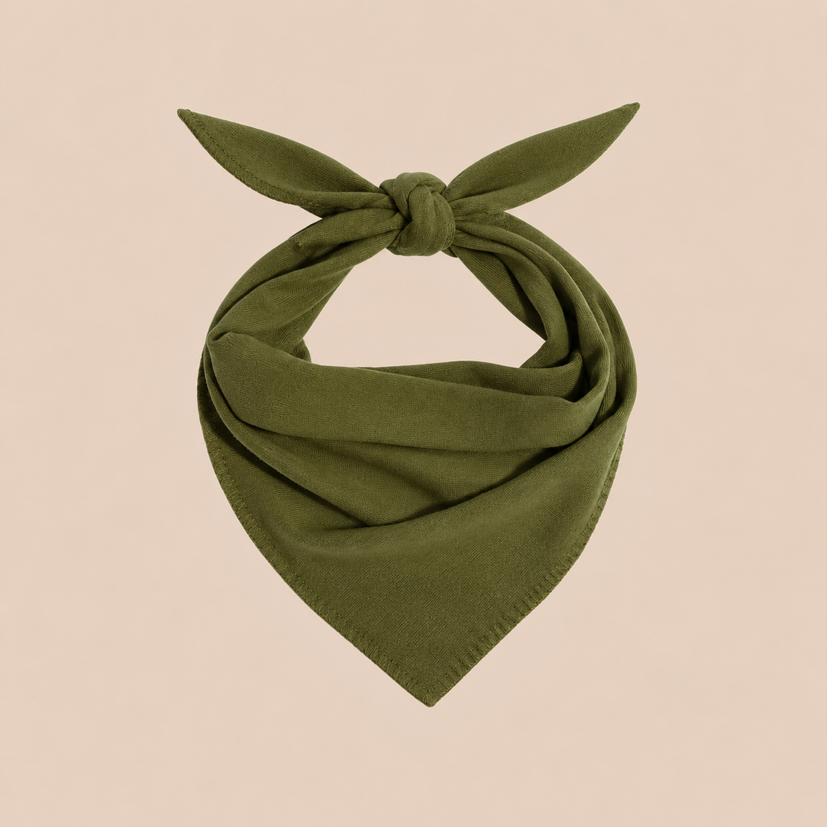 WOOL BANDANA - MILITARY