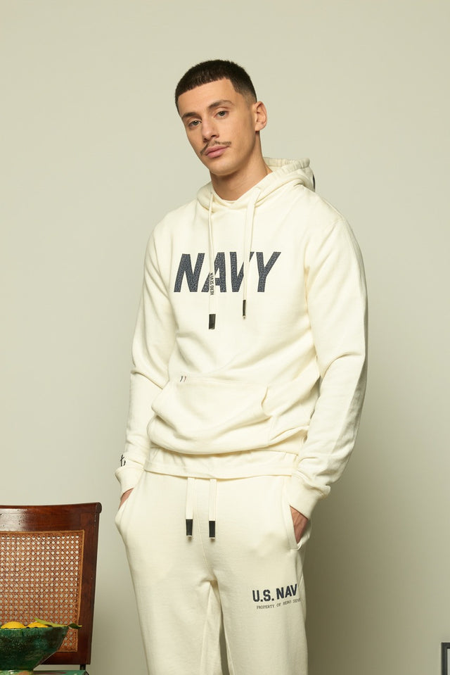 CHAMPS US NAVY - OFF WHITE